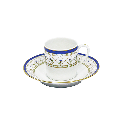 Val De Loire Coffee Cup And Saucer