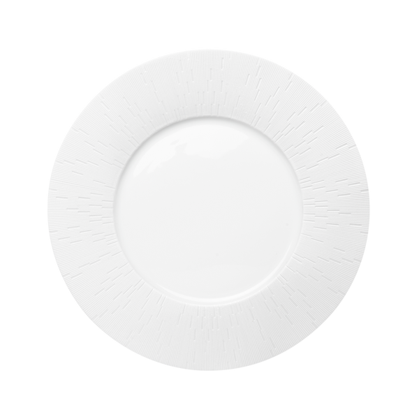 Infini White Set Of 4 Dessert Plates