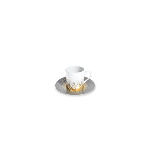 Souffle d'or Coffee Cup & Saucer
