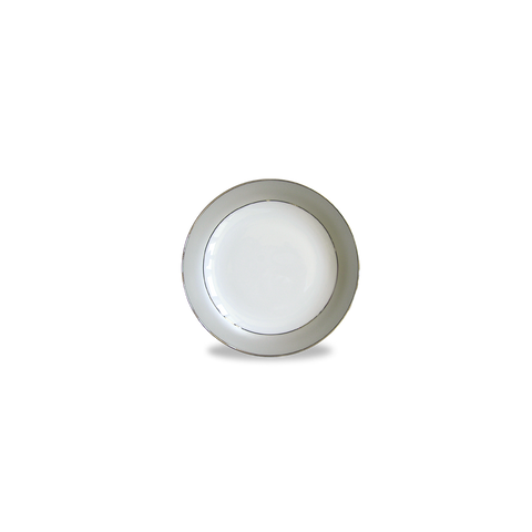Clair de Lune Uni Rimless Soup Plate