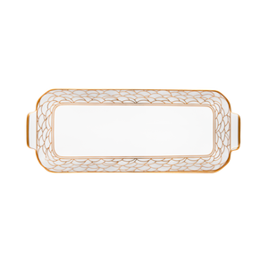 Set of 1 Oblong Cake Platter Art Déco par Haviland