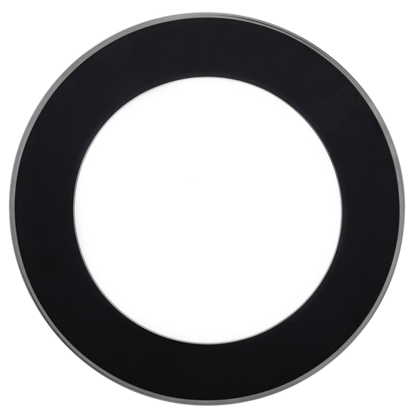 Set of 1 Underplate Les Présentations mica black platinum