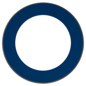 Set of 1 Underplate Les Présentations blue platinum