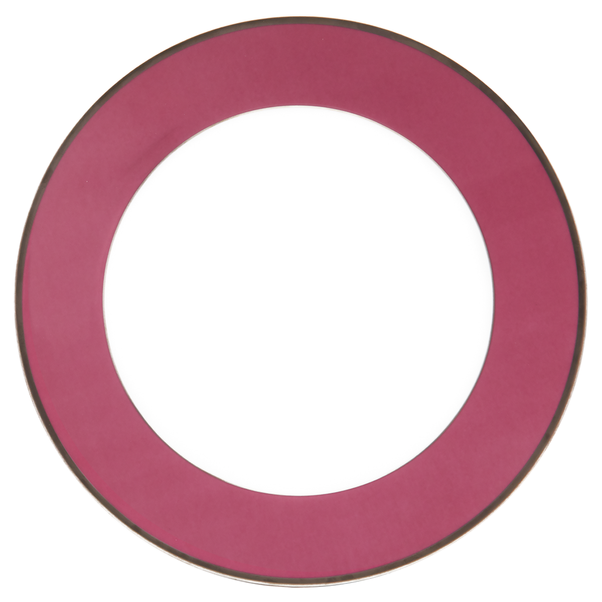 Set of 1 Underplate Les Présentations pink platinum