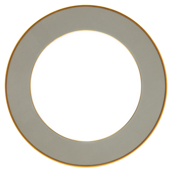 Set of 1 Underplate Les Présentations gray gold
