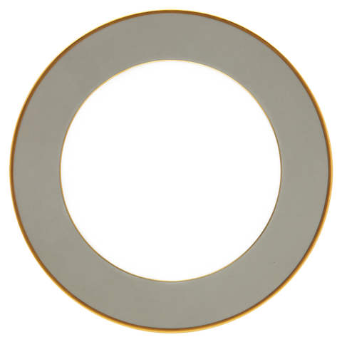 Set of 1 Underplate Les Présentations gray gold