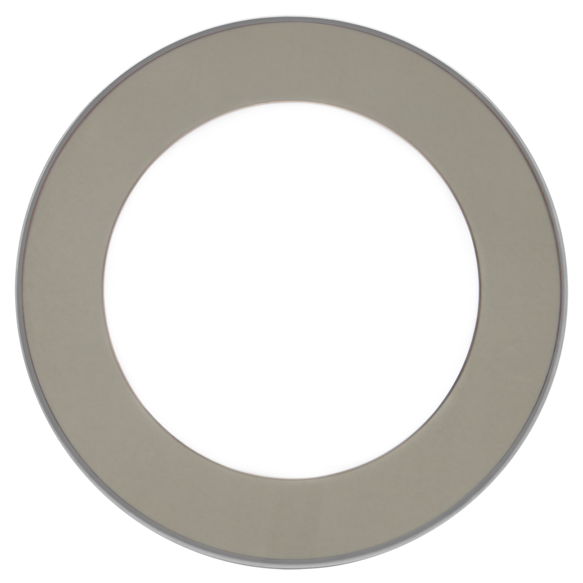 Set of 1 Underplate Les Présentations gray platinum