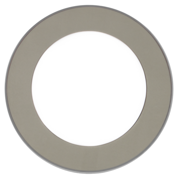 Set of 1 Underplate Les Présentations gray platinum
