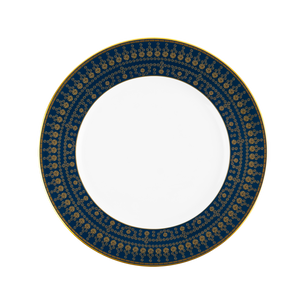 Set of 2 Dessert Plates Tiara prussian blue gold