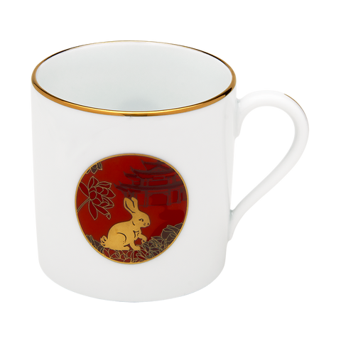 Set of 1 Mini Mug Chinese Horoscope Rabbit