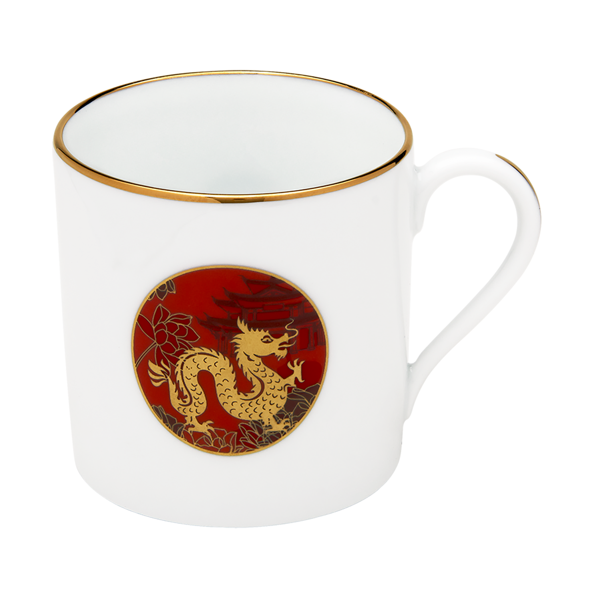 Set of 1 Mini Mug Chinese Horoscope Dragon