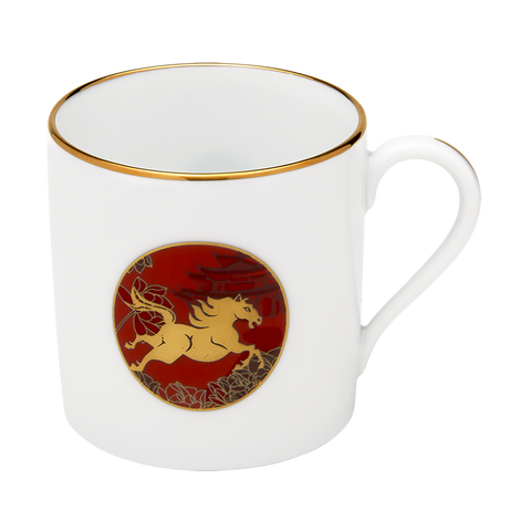 Set of 1 Mini Mug Chinese Horoscope Horse