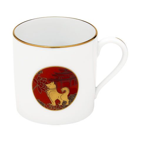 Set of 1 Mini Mug Chinese Horoscope Dog