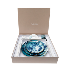 Tea Place Setting Gift Set Océan Bleu
