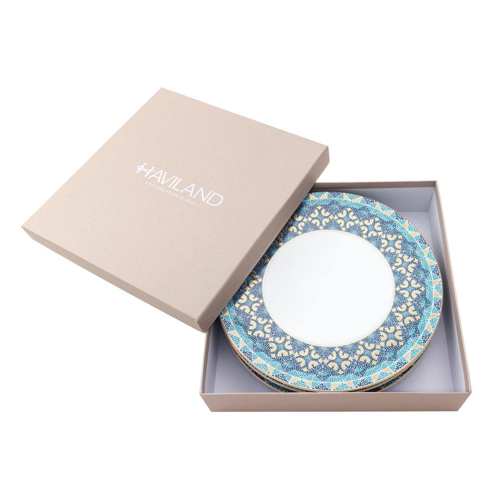 Set of 4 Dessert Plates Portofino