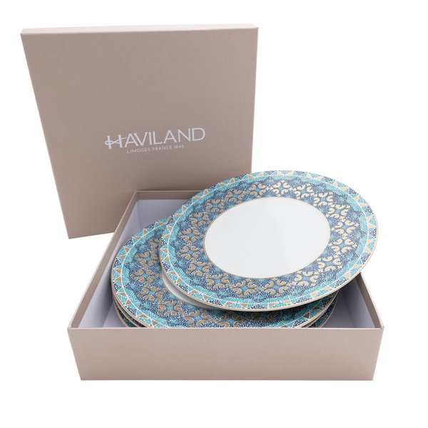 Set of 4 Dessert Plates Portofino