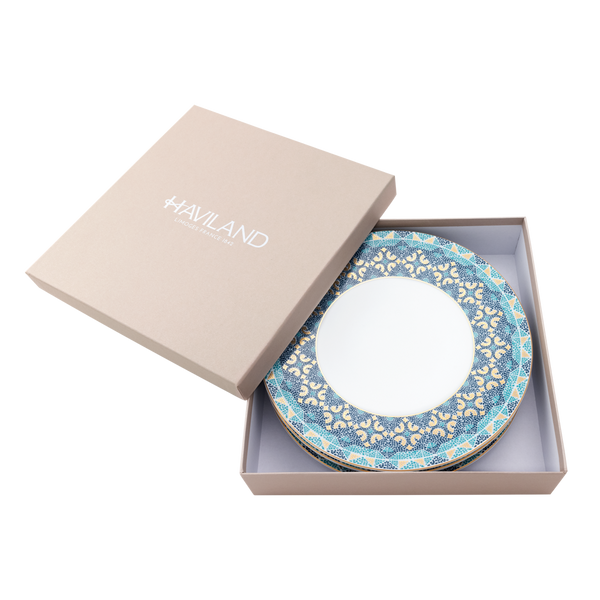 Set of 4 Dessert Plates Portofino