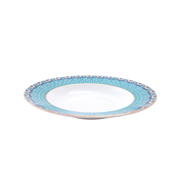 Set of 2 Rim Soup Plates Portofino