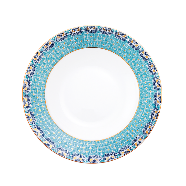 Set of 2 Rim Soup Plates Portofino