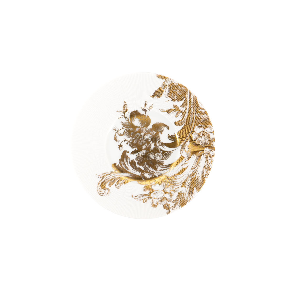 Set of 2 Bread and Butter Plates Stanislas gold