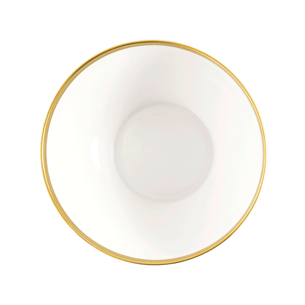 Rêves du Nil green gold salad bowl