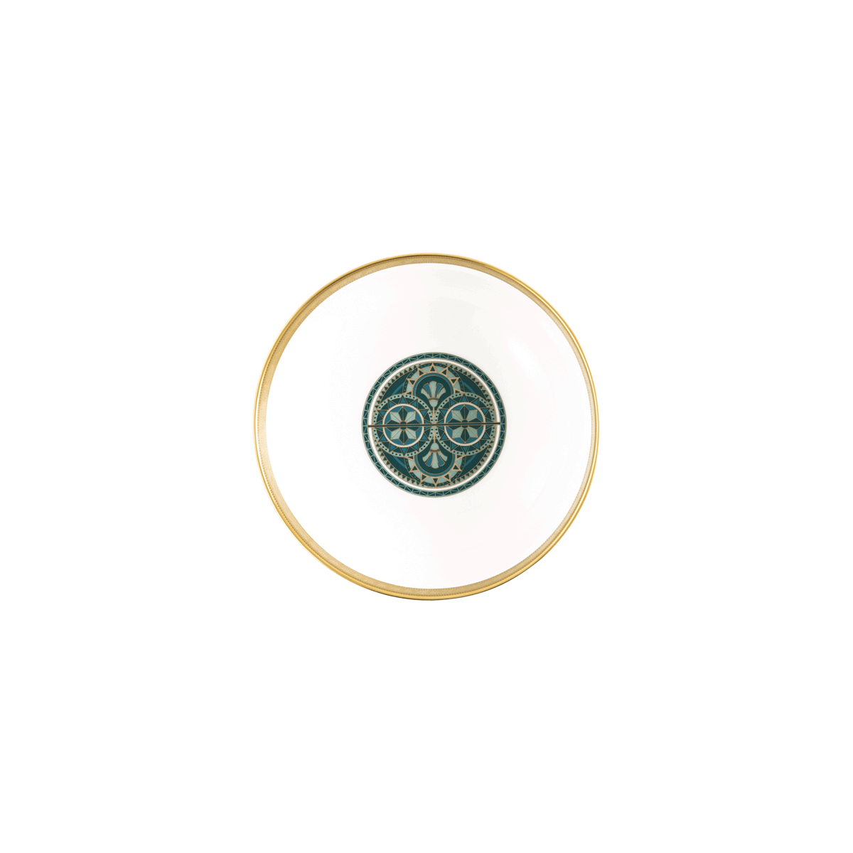 Rêves du Nil green gold rice bowl – Haviland USA