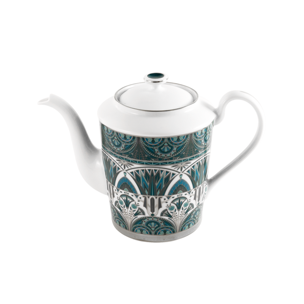 Set of 1 Teapot Rêves Du Nil platinum