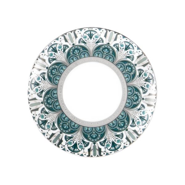 Set of 4 Dessert Plates Rêves Du Nil platinum