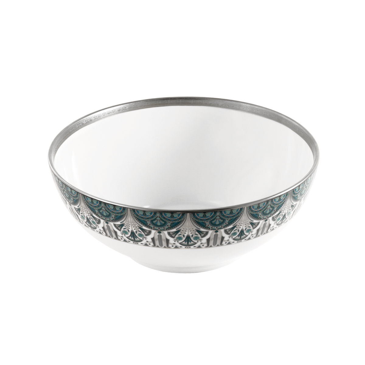 Set of 1 Salad Bowl Rêves Du Nil platinum