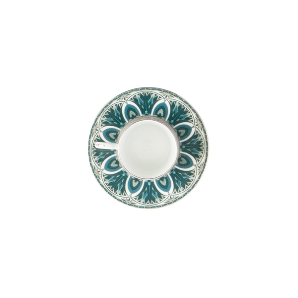 Set of 4 Coffee Cups Saucers Rêves Du Nil platinum