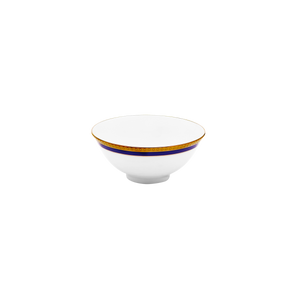 Set of 2 Rice Bowls Symphonie blue gold