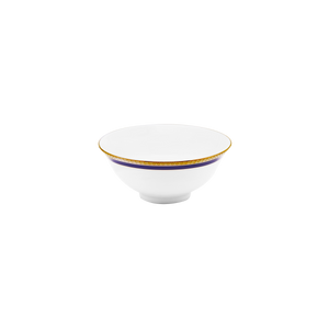 Set of 2 Soup Bowls Symphonie blue gold