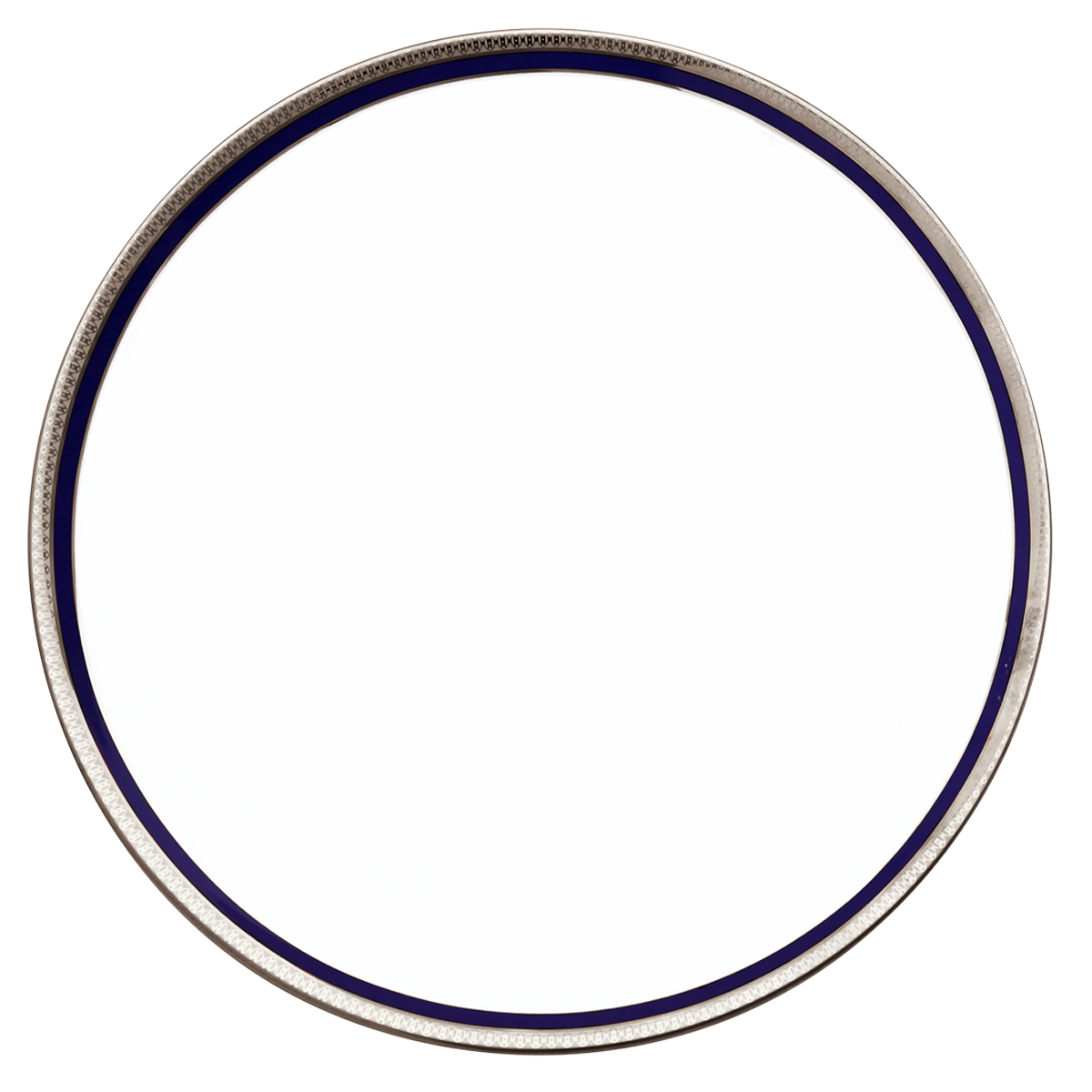 Set of 1 Tart Platter Symphonie blue platinum