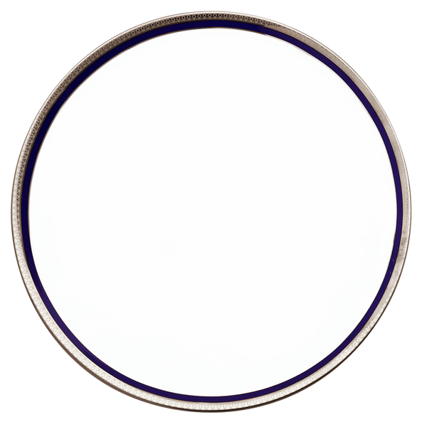 Set of 1 Tart Platter Symphonie blue platinum