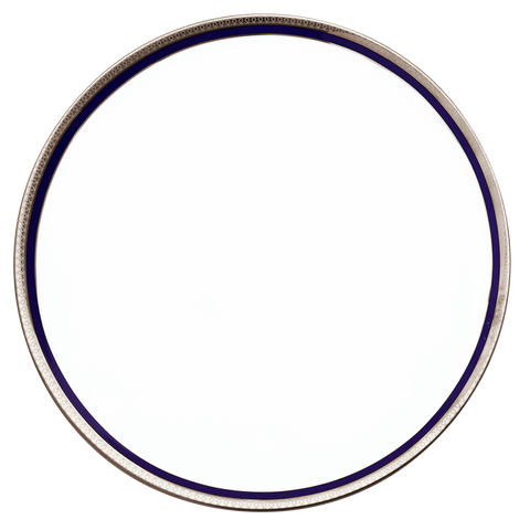 Set of 1 Tart Platter Symphonie blue platinum