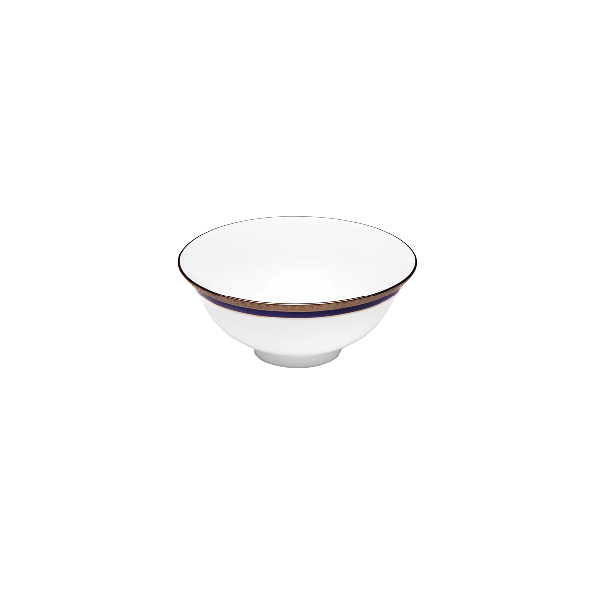 Set of 2 Soup Bowls Symphonie blue platinum
