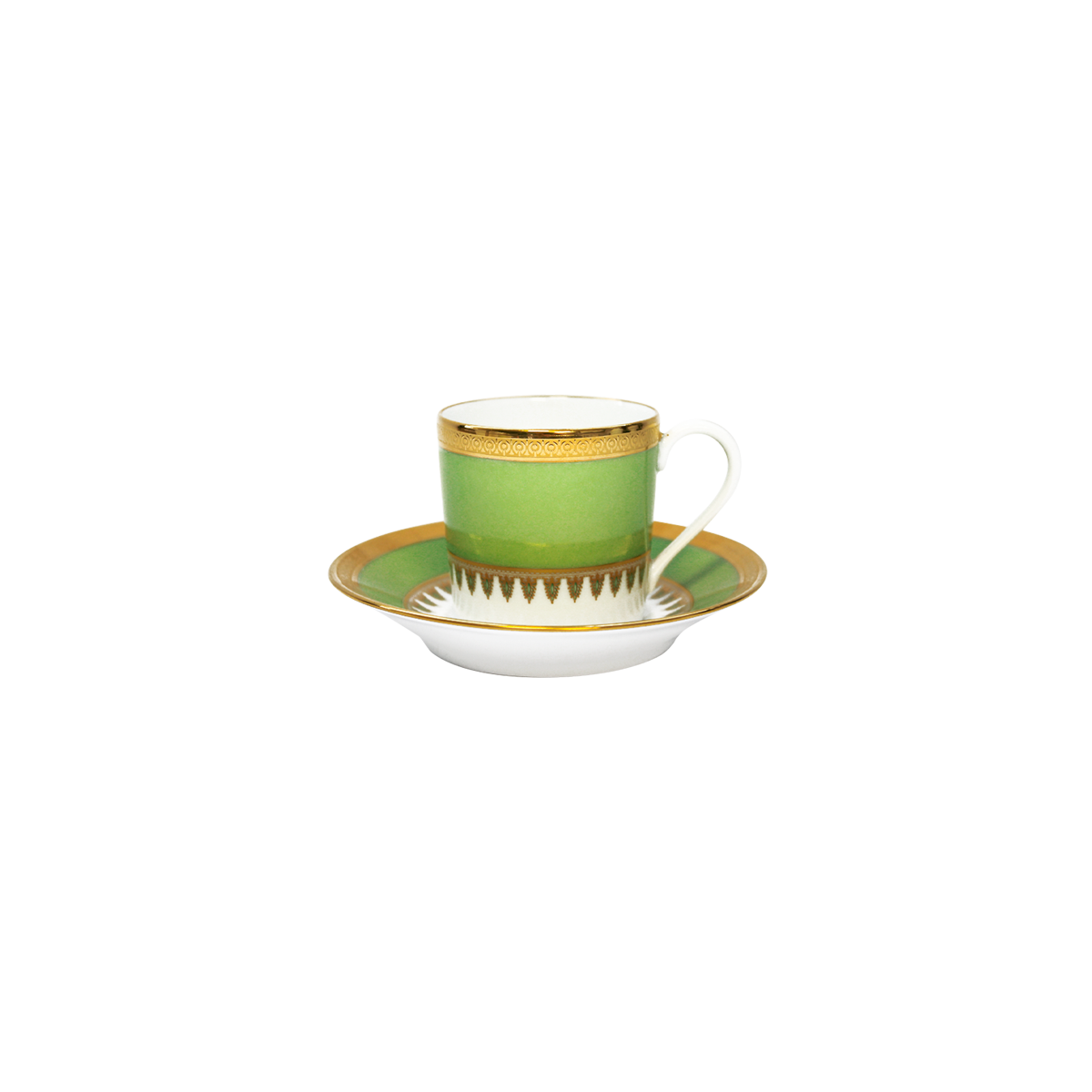 Set of 2 Coffee Cups and Saucers Oasis