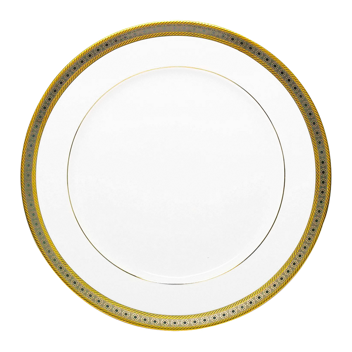 Set of 2 Large Dinner Plates Place Vendôme