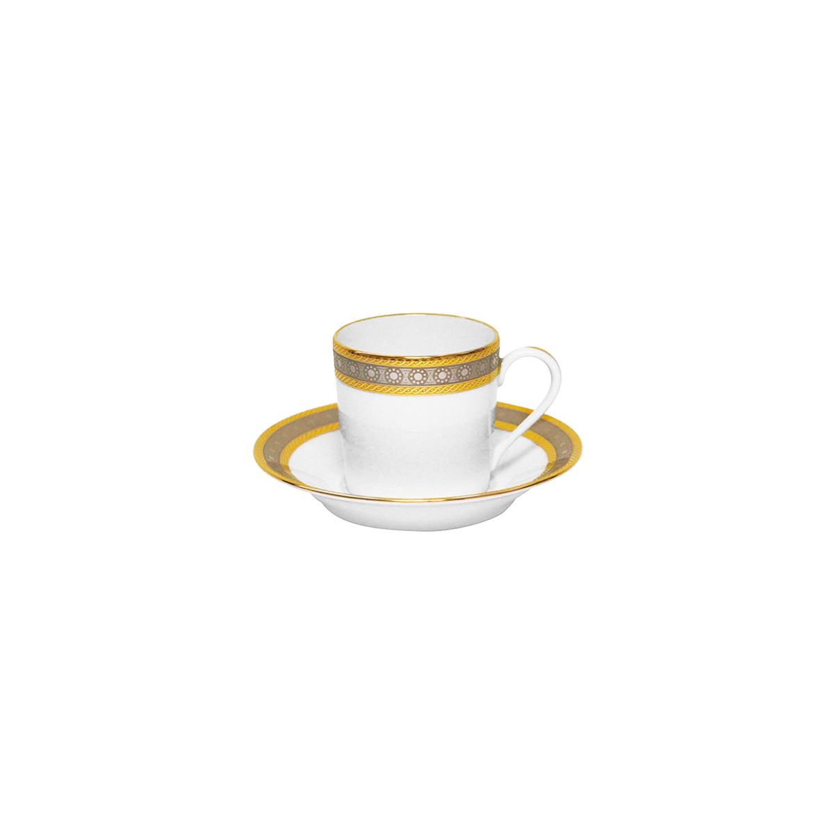 Set of 2 Coffee Cups and Saucers Place Vendôme