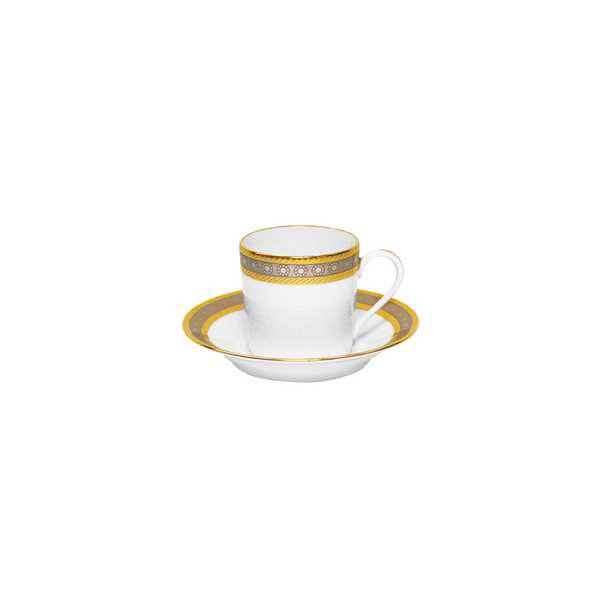 Set of 2 Coffee Cups and Saucers Place Vendôme