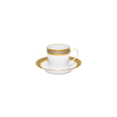 Set of 2 Coffee Cups and Saucers Place Vendôme