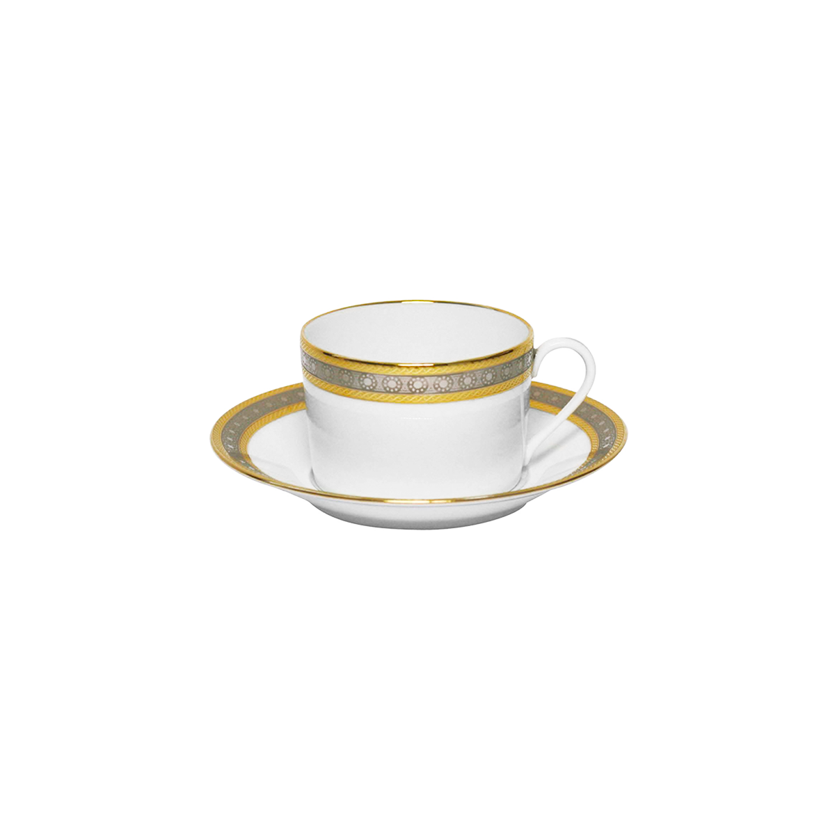 Set of 2 Teacups and Saucers Place Vendôme