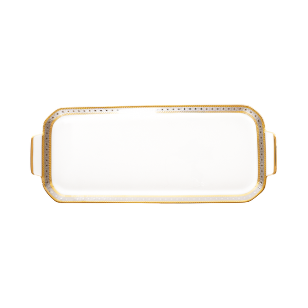 Set of 1 Oblong Cake Platter Place Vendôme