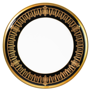 Set of 1 Tart Platter Saint Honoré black gold