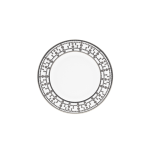 Set of 2 Bread and Butter Plates Tiara white platinum