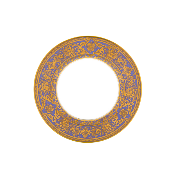 Set of 2 Bread and Butter Plates Matignon lavander gold