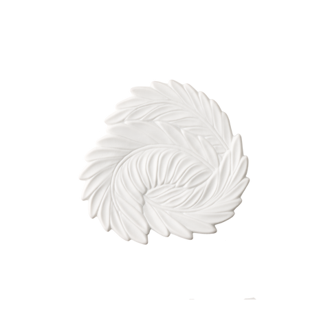 Romane white bread and butter plate