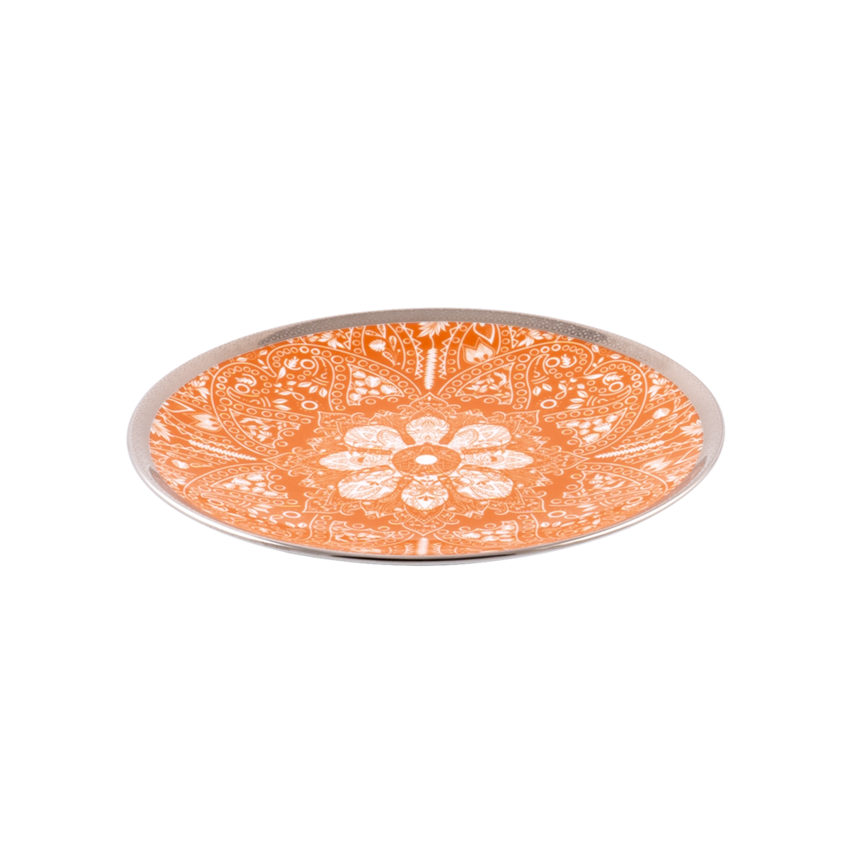Set of 2 Dessert Plates - Romane Orange