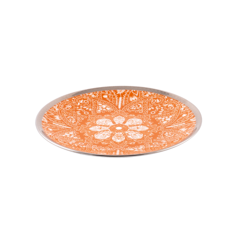 Set of 2 Dessert Plates - Romane Orange