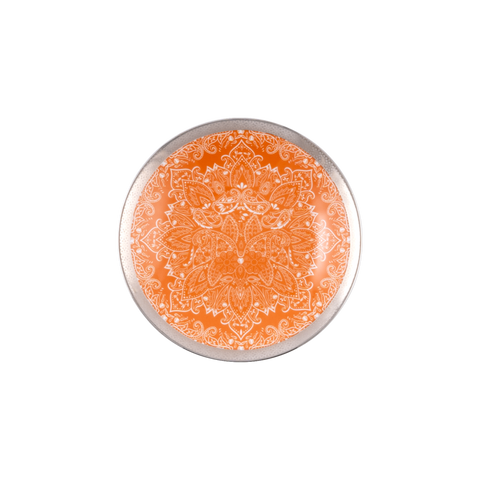 Romane orange bread and butter plate